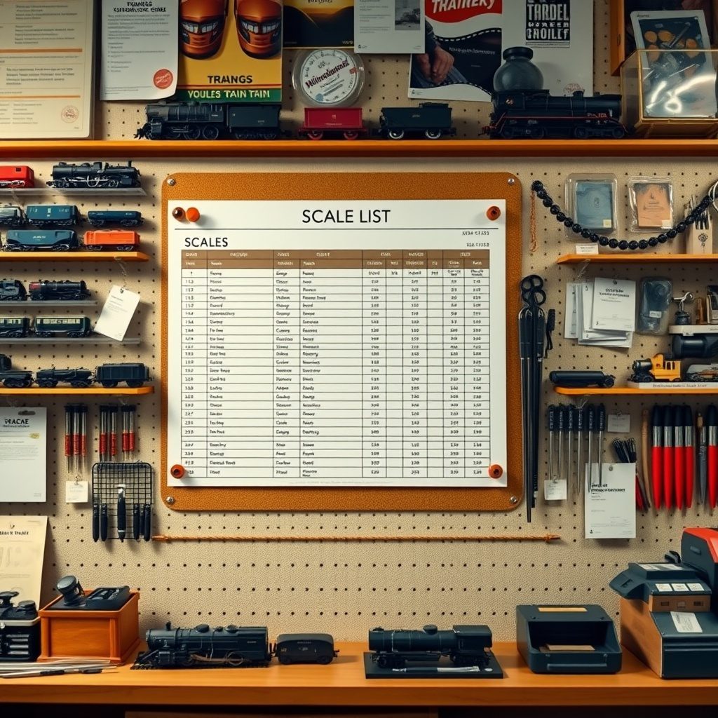 Scale lists