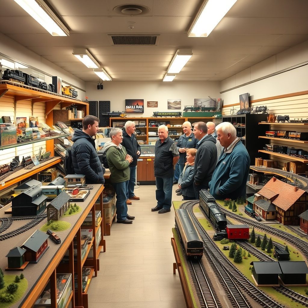 Model railway layout example