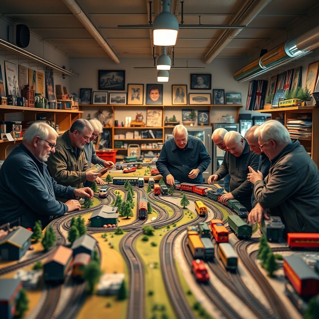 Scenery kit for realistic layout